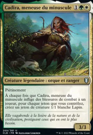 Cadira, meneuse du minuscule