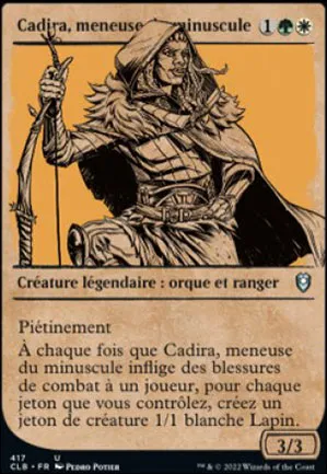 Cadira, meneuse du minuscule
