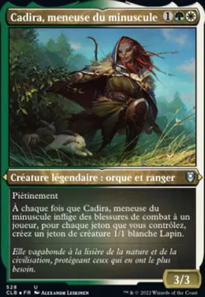 Cadira, meneuse du minuscule