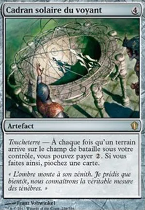 Cadran solaire du voyant