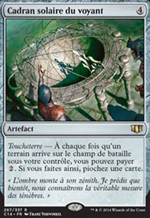 Cadran solaire du voyant