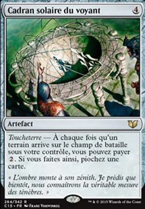 Cadran solaire du voyant