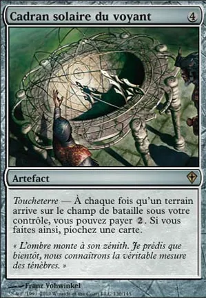 Cadran solaire du voyant
