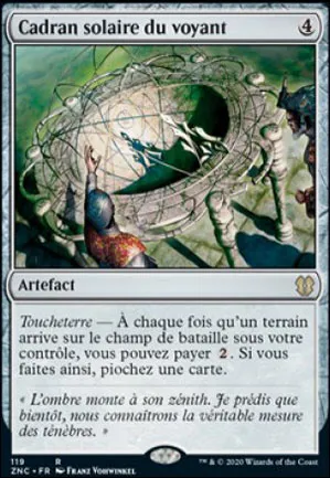 Cadran solaire du voyant