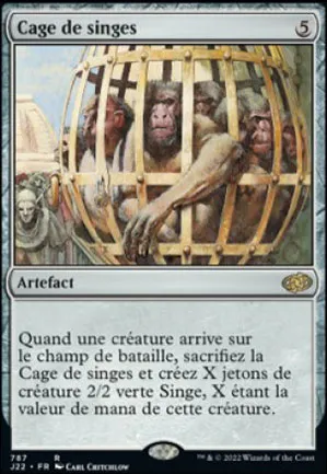 Cage de singes
