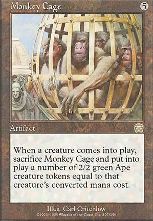 Cage de singes