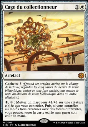 Cage du collectionneur