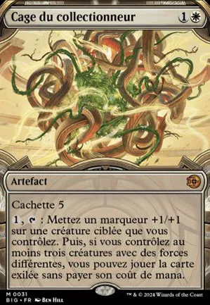 Cage du collectionneur