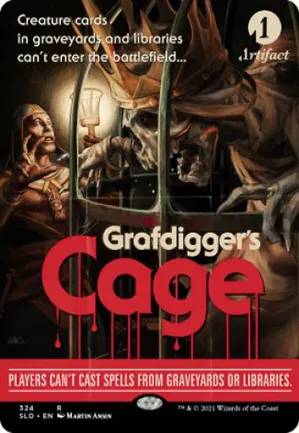 Cage du fossoyeur de graf