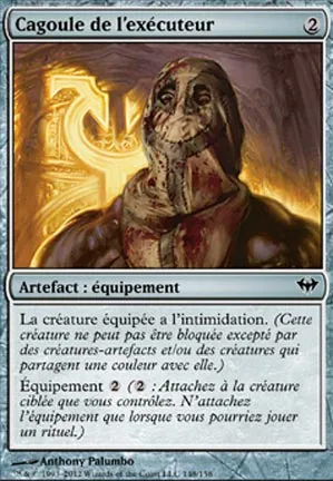 Cagoule de l'éxecuteur