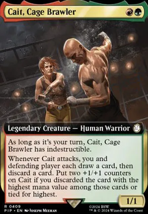 Cait, combattante de la Cage