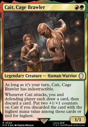 Cait, combattante de la Cage