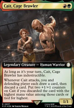 Cait, combattante de la Cage