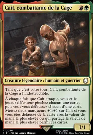 Cait, combattante de la Cage