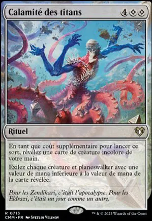 Calamité des titans