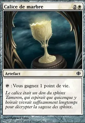 Calice de marbre