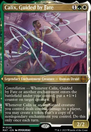 Calix, guidé par le destin