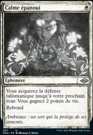 Calme épanoui