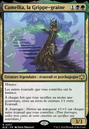 Camellia, la Grippe-graine