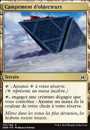 Campement d'objecteurs