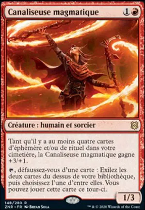 Canaliseuse magmatique