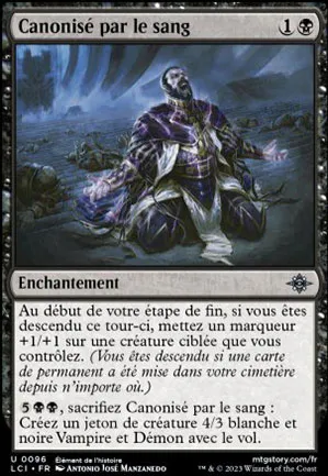 Canonisé par le sang