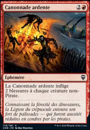 Canonnade ardente