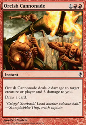 Canonnade orque