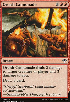 Canonnade orque