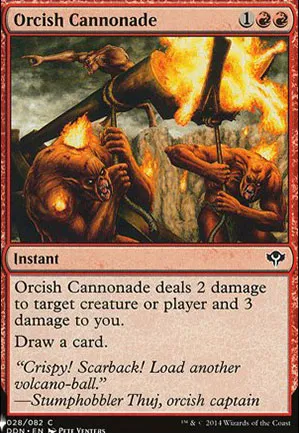 Canonnade orque