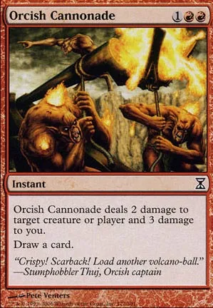 Canonnade orque
