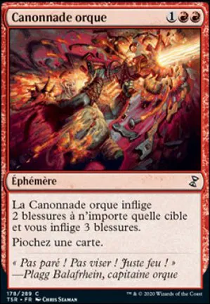 Canonnade orque