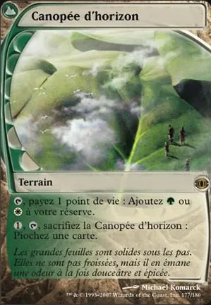 Canopée d'horizon