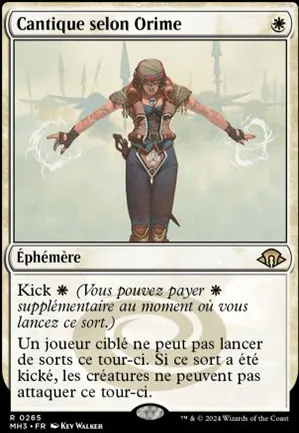 Cantique selon Orime