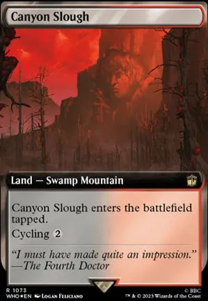 Canyon croupissant