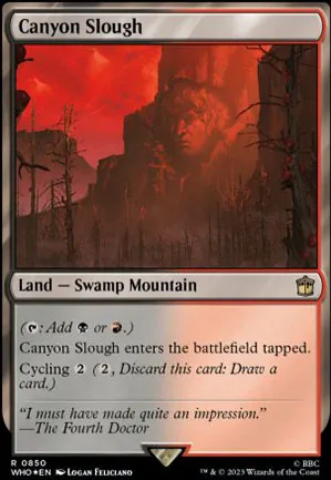 Canyon croupissant