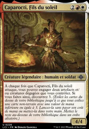 Caparocti, Fils du soleil
