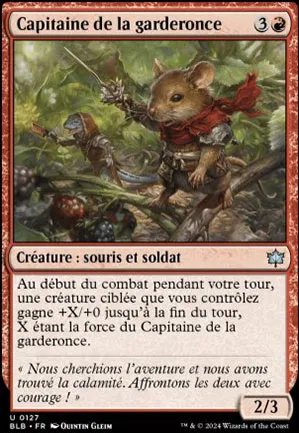 Capitaine de la garderonce