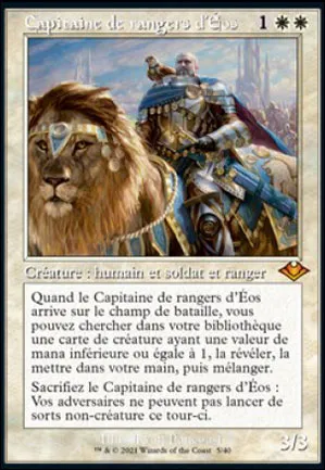 Capitaine de rangers d'Éos
