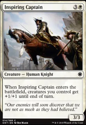 Capitaine inspiratrice