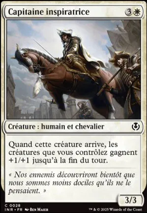 Capitaine inspiratrice