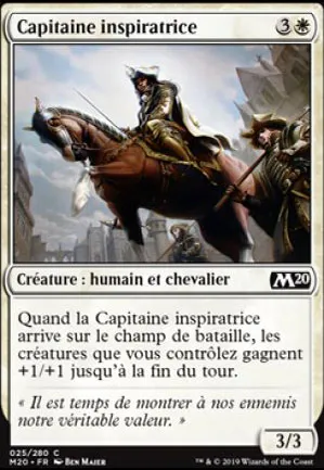Capitaine inspiratrice
