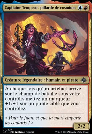 Capitaine Tempeste, pillarde de cosmium