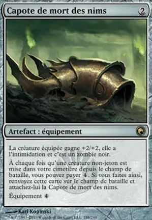 Capote de mort des nims