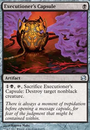 Capsule de l'exécuteur