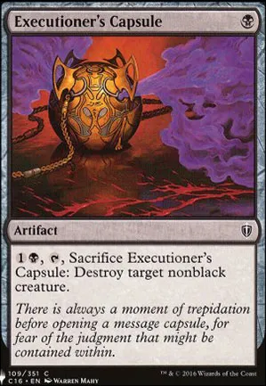 Capsule de l'exécuteur