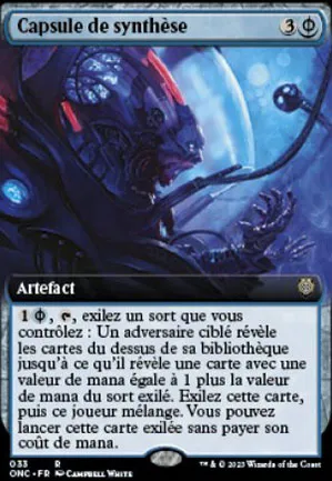 Capsule de synthèse