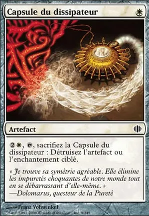 Capsule du dissipateur