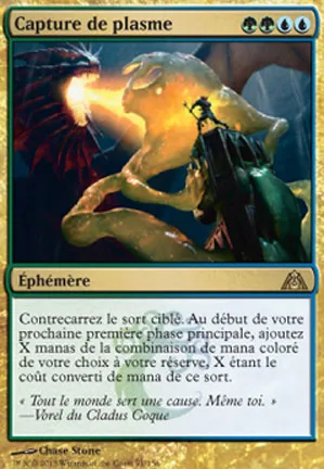 Capture de plasme