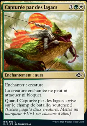 Capturée par des lagacs